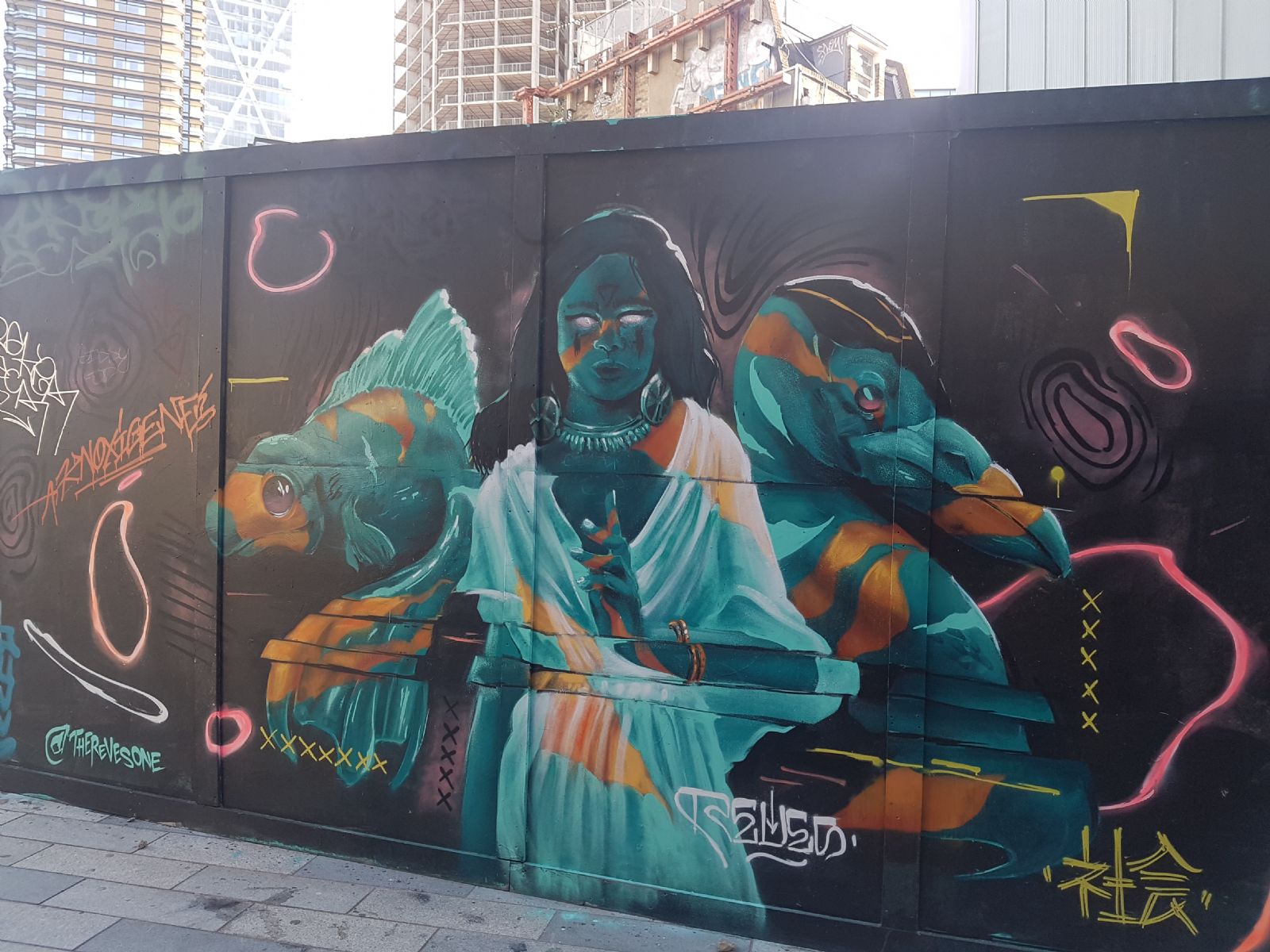 Street Art Brick Lane 2020 by Bahar Seven