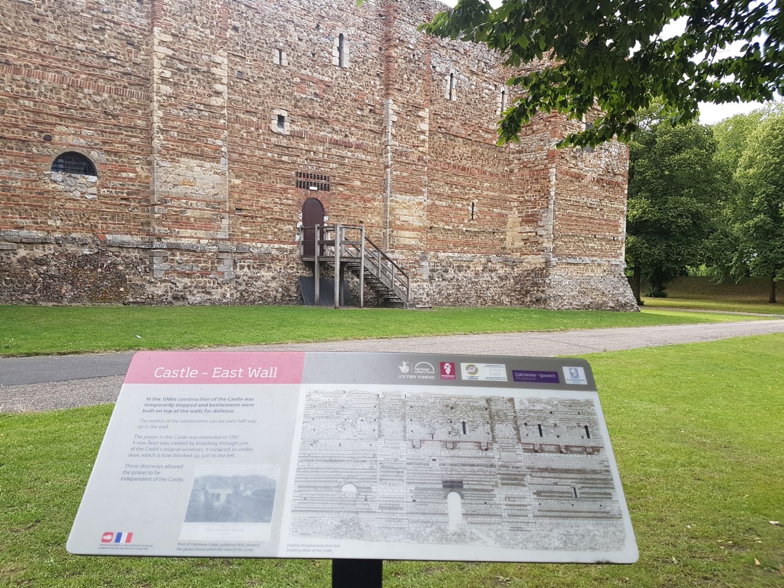 Colchester Roman Wall Walk by Bahar