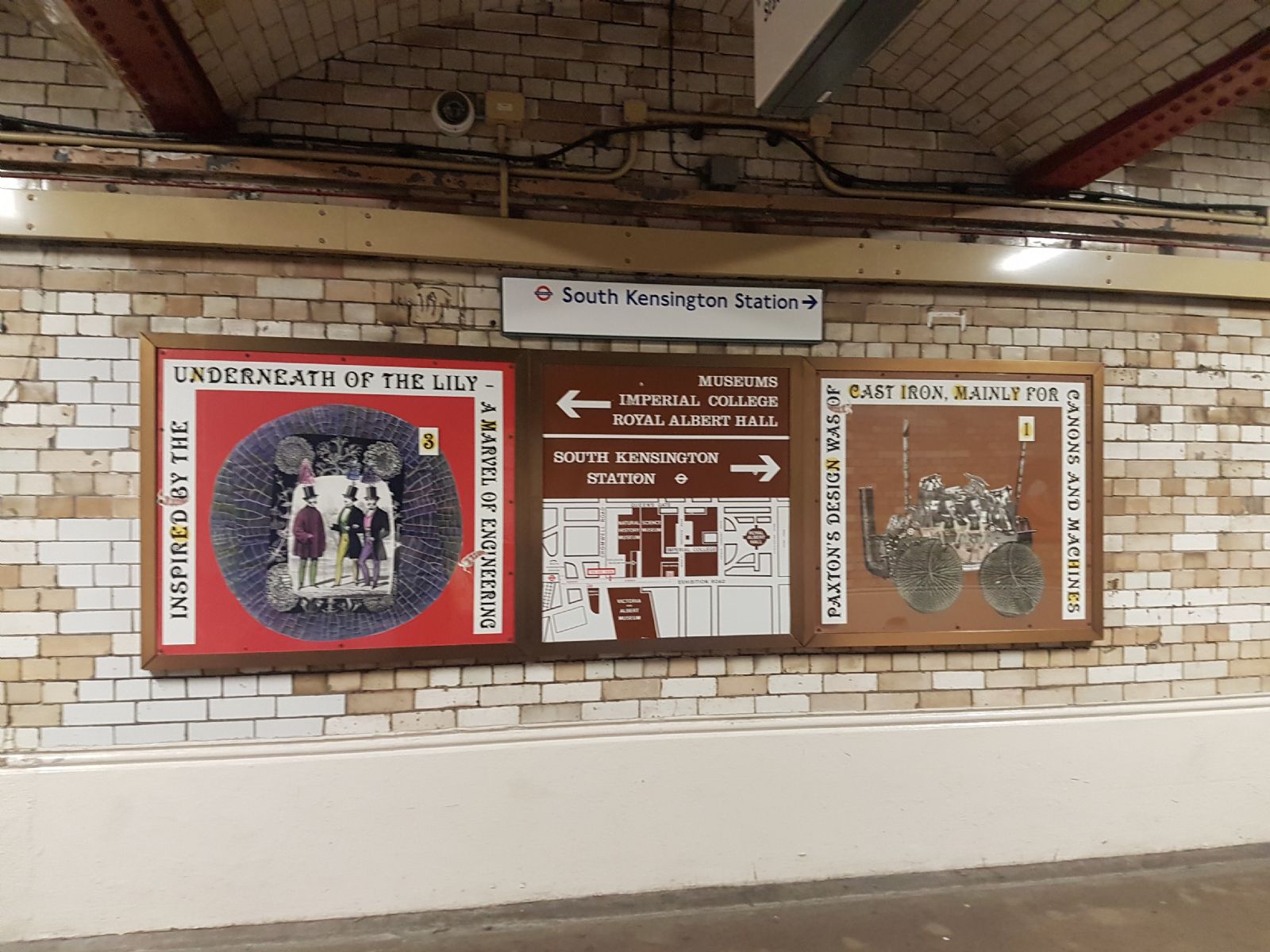 Tunnel, South Kensington Station