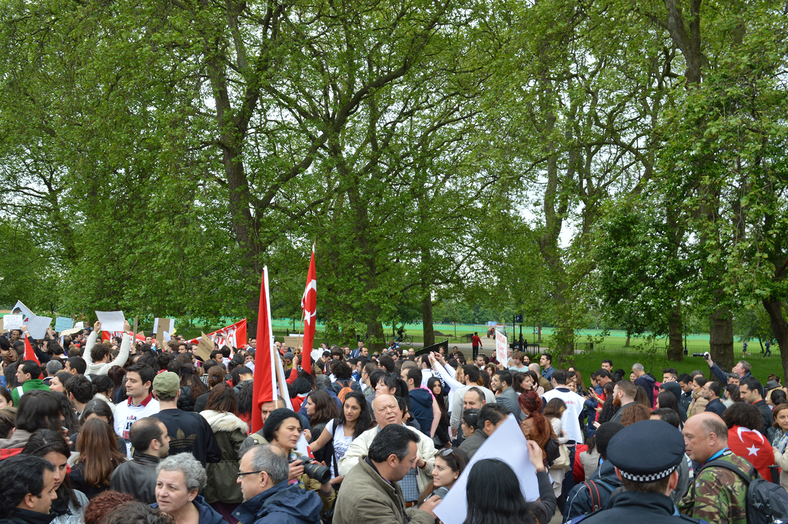 Gezi Parki Protestosu, Hyde Park