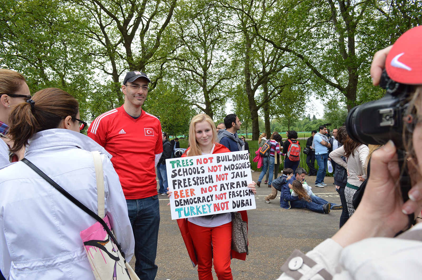 Gezi Parki Protestosu, Hyde Park