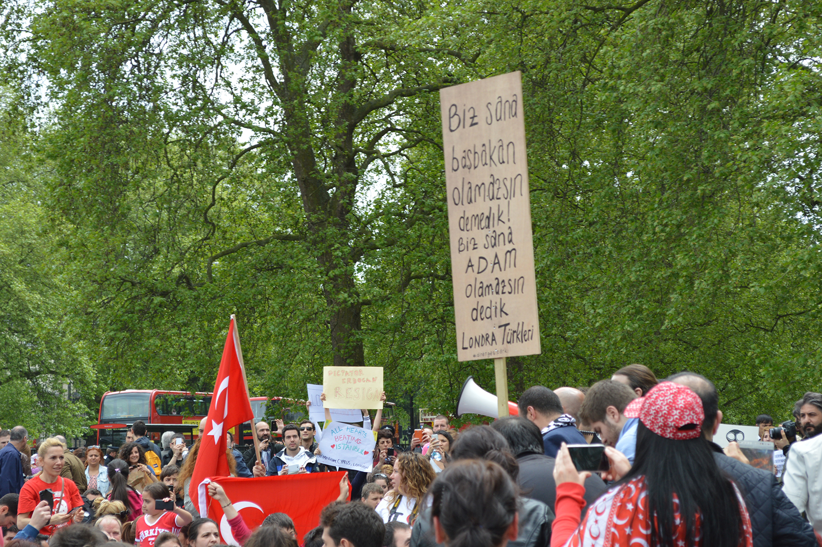 Gezi Parki Protestosu, Hyde Park