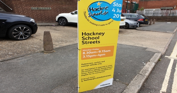 Hackney de okul saatinde taşıtlara kısıtlamalar